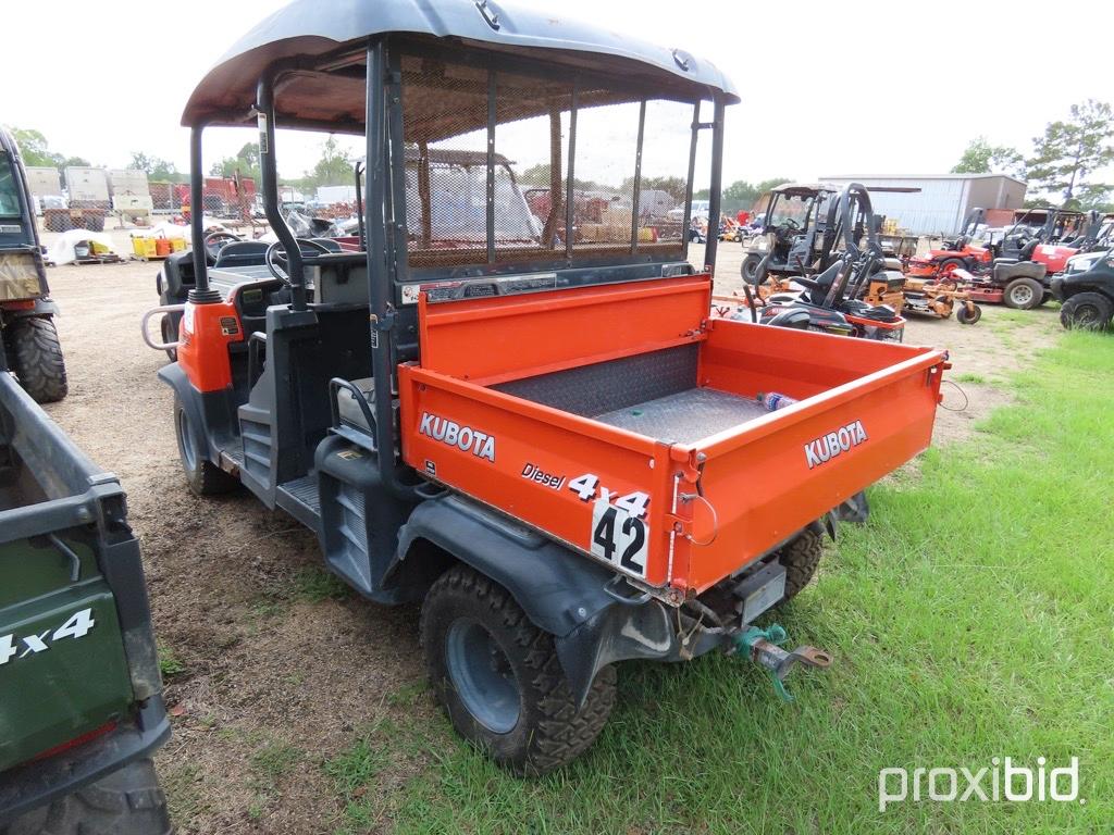 Kubota RTV1140CPX Utility Vehicle, s/n 34648 (No Title - $50 Trauma Care Fe