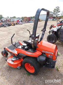 Kubota ZG227A-54 Zero-turn Mower, s/n 55239: Meter Shows 134 hrs