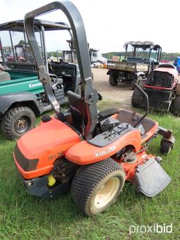 Kubota ZG20 Zero-turn Mower, s/n 14713: Meter Shows 349 hrs