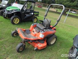 Kubota ZG20 Zero-turn Mower, s/n 14713: Meter Shows 349 hrs