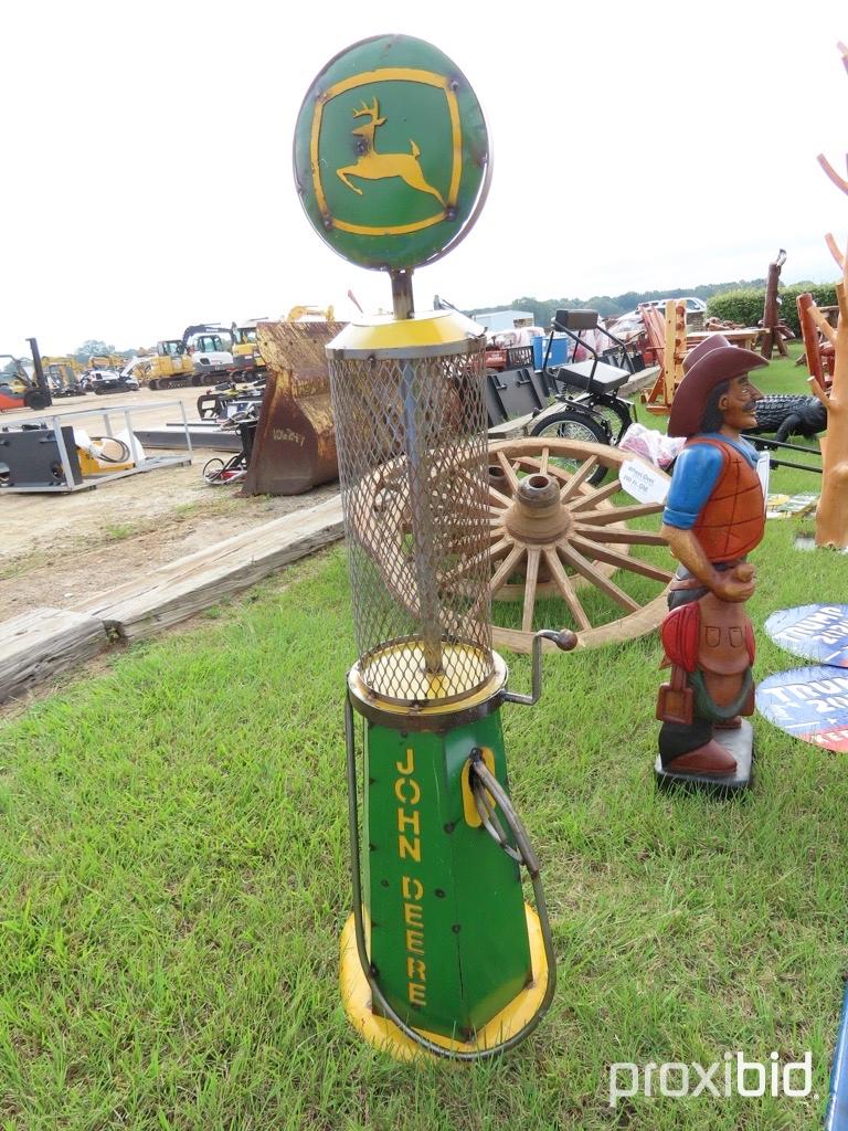 Small John Deere Gas Pump