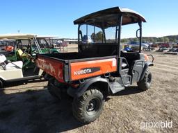 Kubota RTV-X1120D Utility Vehicle, s/n 19678 (No Title - $50 Trauma Care Fe