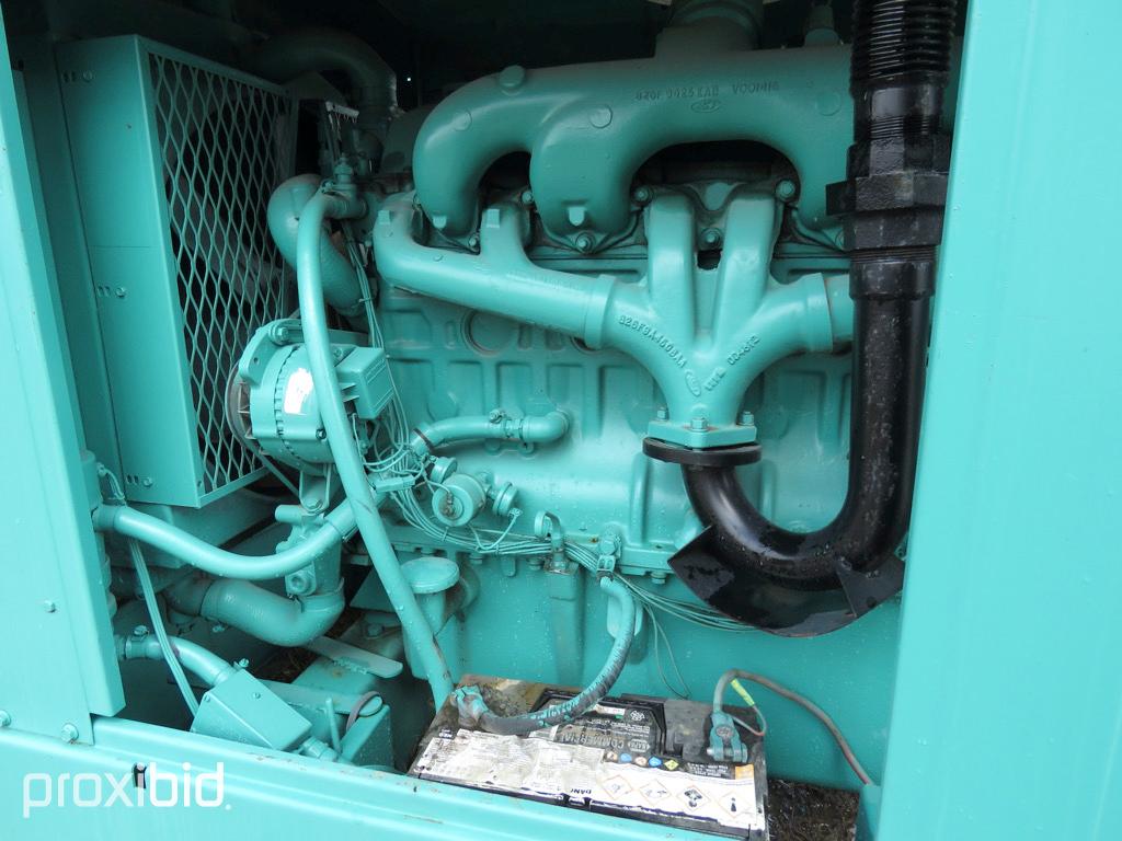 Onan 50KW Generator: Skid-mounted, Ford 6-cyl. Diesel, ID 42391