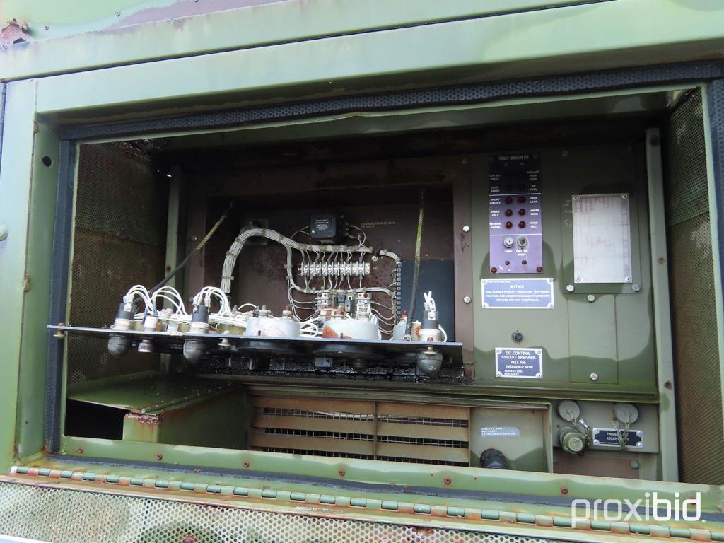 15KW Military Generator, s/n ASK-15-0415: Model MEP-004AAS, Diesel, Trailer