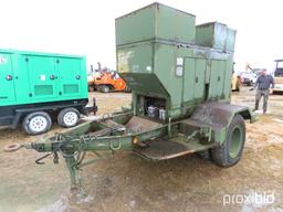 15KW Military Generator, s/n ASK-15-0415: Model MEP-004AAS, Diesel, Trailer