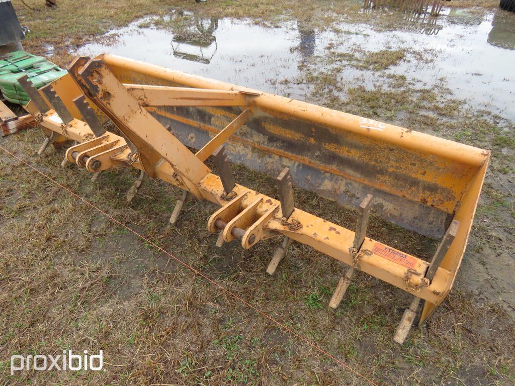 Tufline 8' Box Grader, s/n 6149: ID 30254