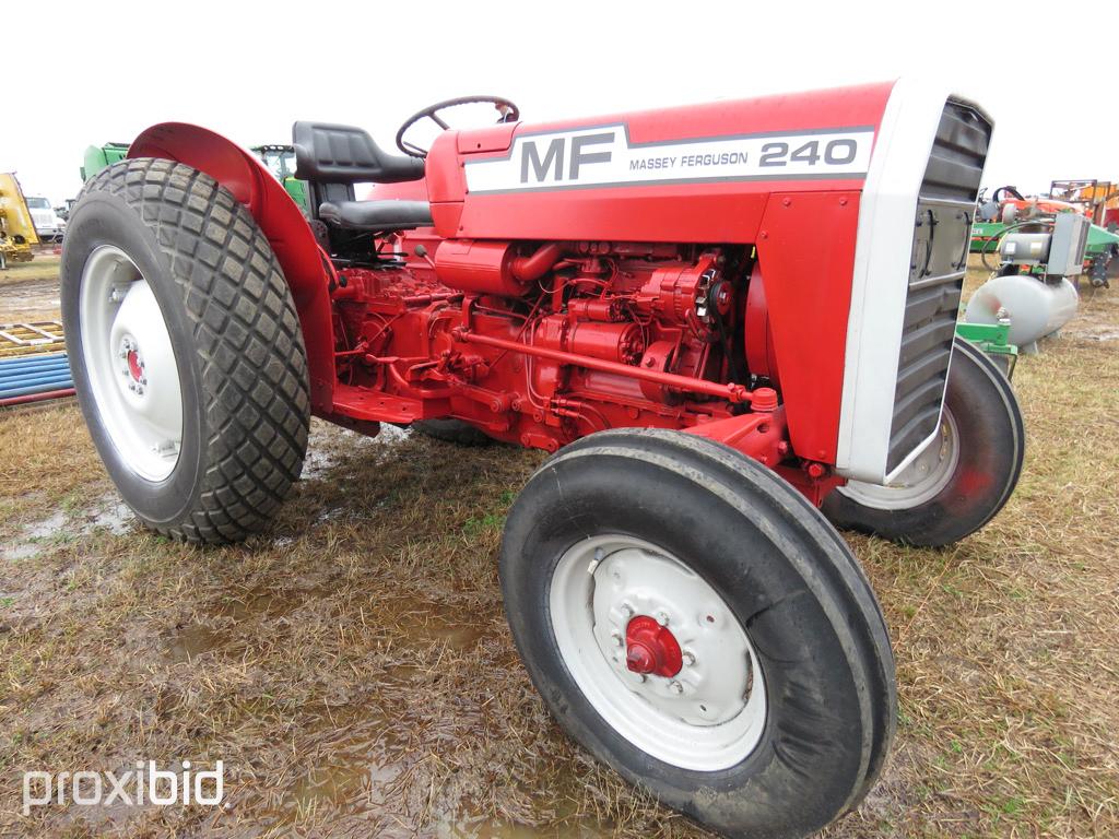 Massey Ferguson 240 Tractor: 2wd, 1193 hrs, ID 42666