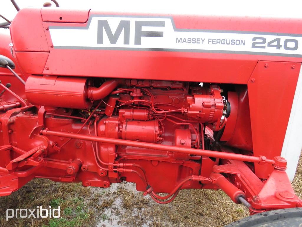 Massey Ferguson 240 Tractor: 2wd, 1193 hrs, ID 42666