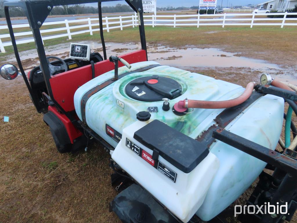 Toro Workman 200 Sprayer Cart, s/n 311000106 (No Title): 200-gal Tank, ID 4