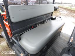 2015 Kubota RTV1140 CPX Utility Vehicle, s/n A5KD1HDAAFG034909 (No Title):