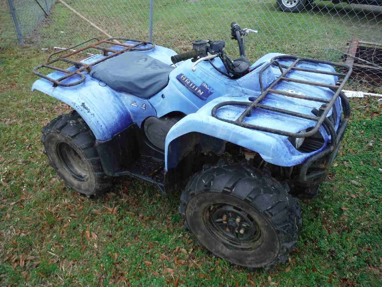 2004 Yamaha Bruin 350 4WD ATV, s/n 5Y4AH094X4AD03694 (No Title - $50 Trauma