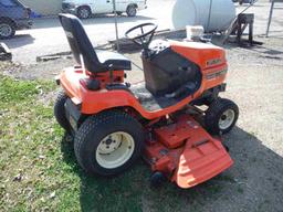 Kubota G2160 Riding Mower, s/n 12809: 60" Cut, Diesel, Meter Shows 857 hrs