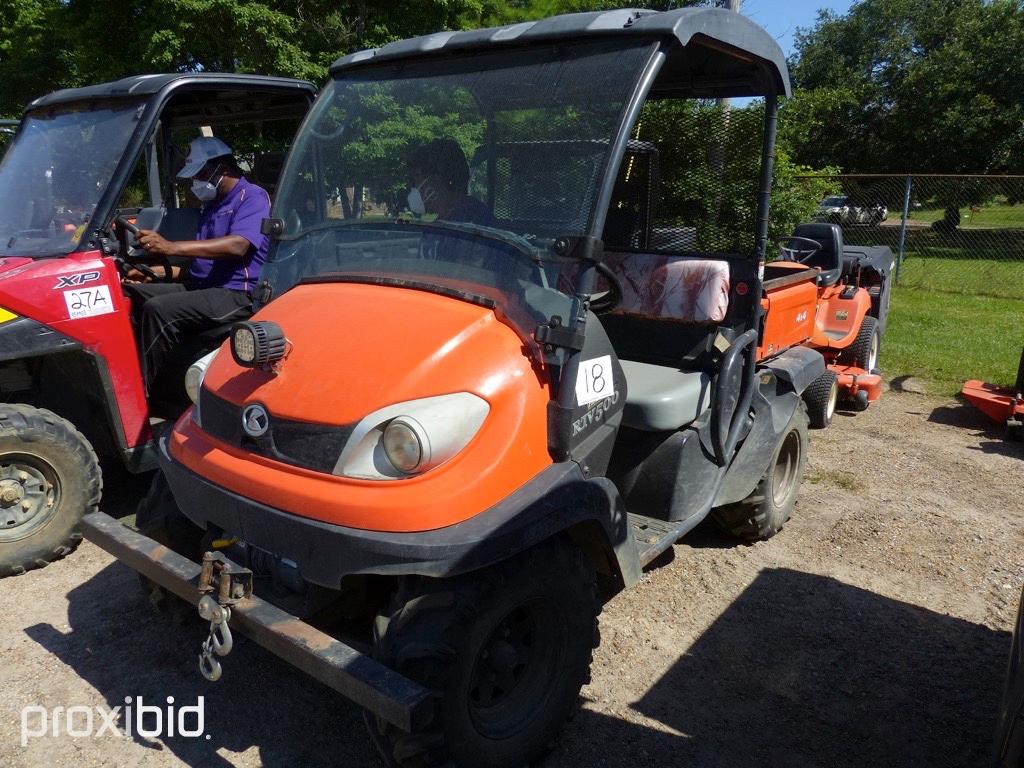 Kubota RTV500 Utility Vehicle, s/n KRTV500A81016184 (No Title - $50 MS Trau