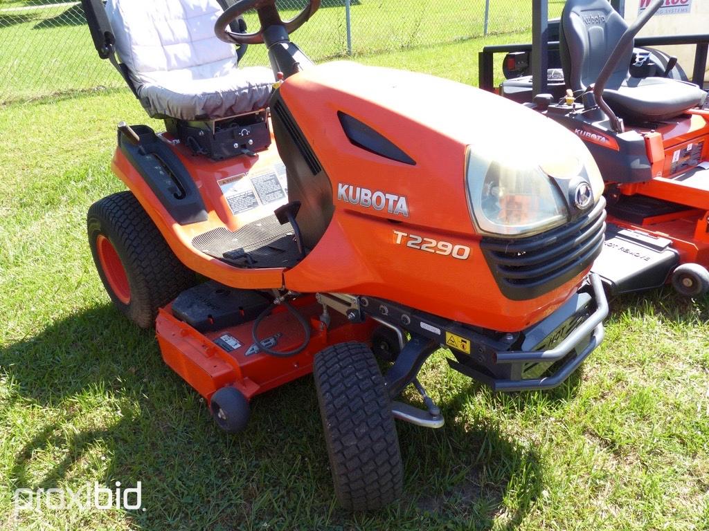 Kubota T2290KWT-4+ Riding Mower, s/n 10510: Meter Shows 5 hrs