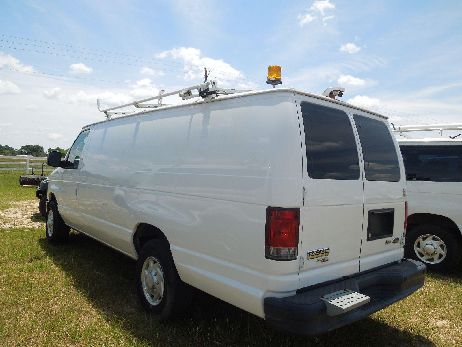 2013 FORD F350 VAN WHITE VIN 1FTSS3EL2DDBD4995