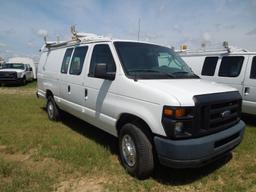 2012 FORD E350 VAN WHITE MILES AS SHOWN 131335 VIN 1FTSS3EL9CDB07956