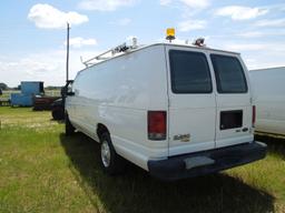 2012 FORD E350 VAN WHITE MILES AS SHOWN 131335 VIN 1FTSS3EL9CDB07956