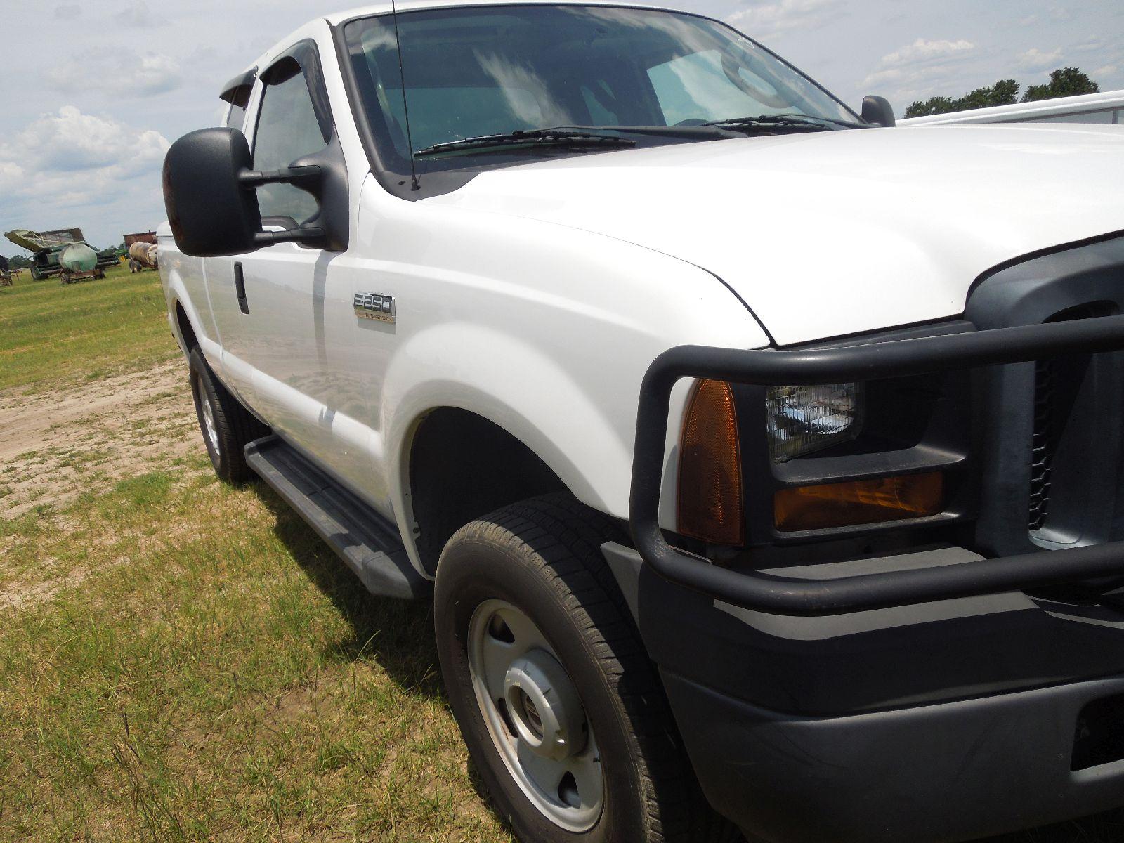 2006 FORD F250 TRUCK VIN 1FTSX21577EA72594