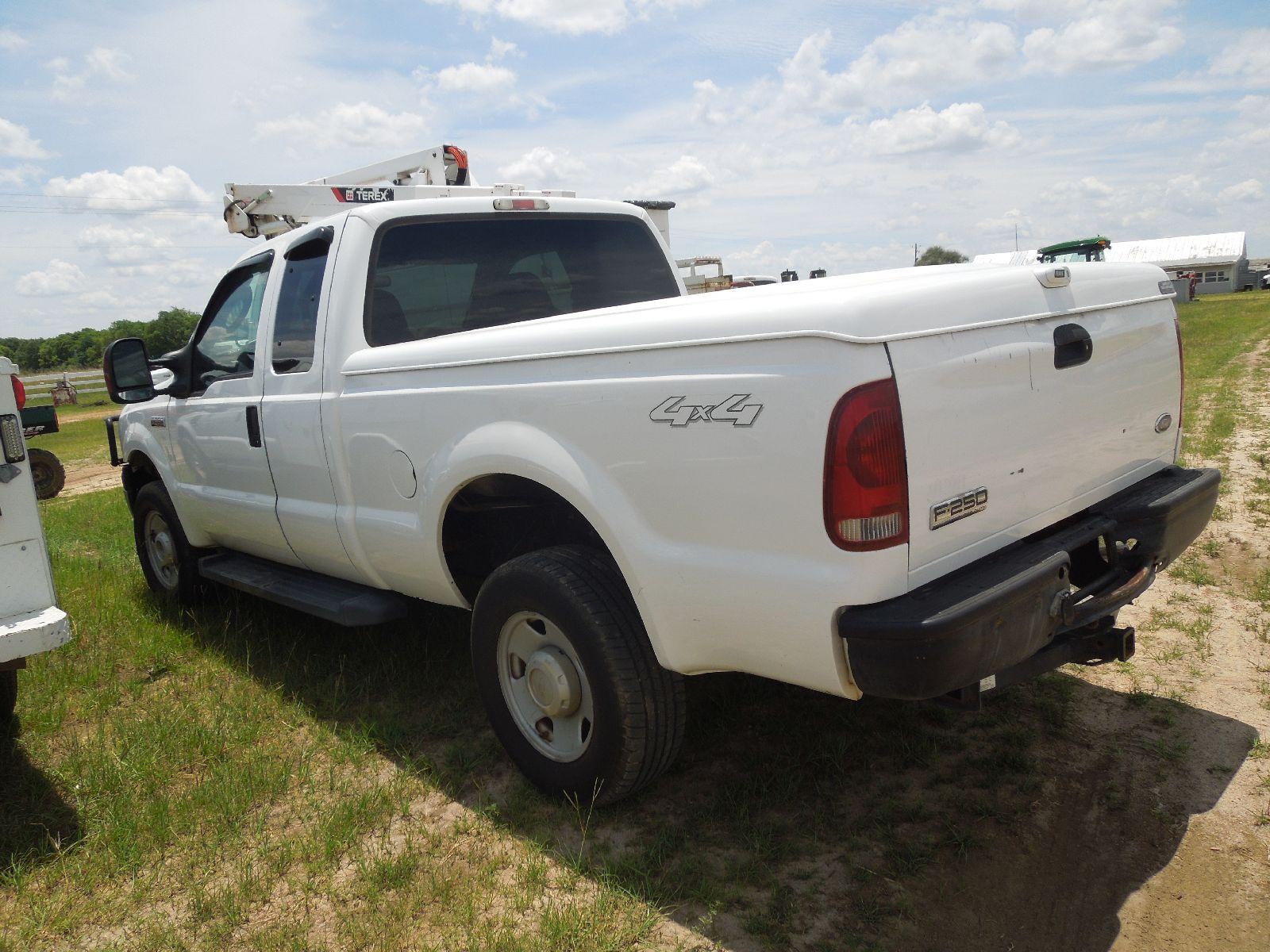 2006 FORD F250 TRUCK VIN 1FTSX21577EA72594