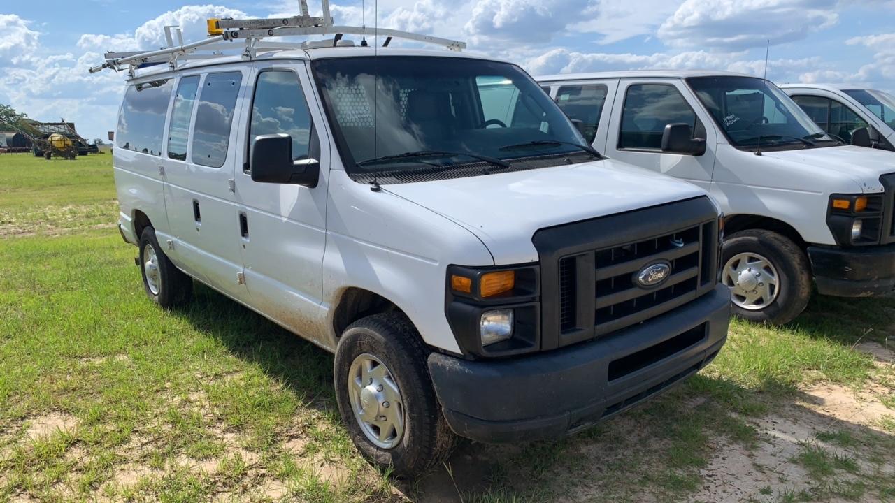 2012 Ford E-350 Service Van, White, Showing 144541 Miles, ALPO# 36337, Vin