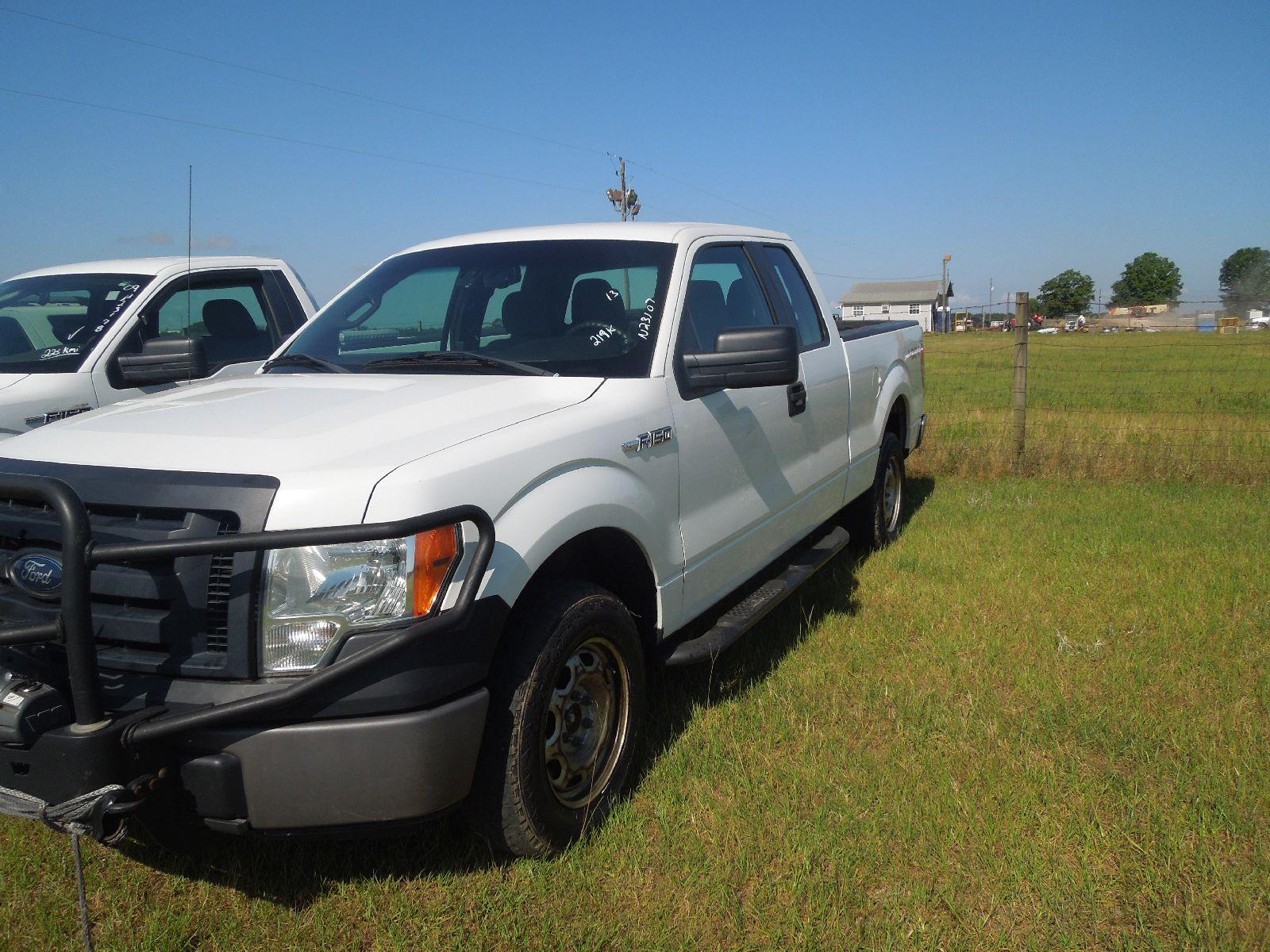 2013 FORD F150 4X4  VIN 1FDRF3F60DEB46583        MILES 219185