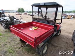 2001 Kawasaki Mule 2510 4WD Utility Vehicle, s/n JK1AFCAP618508888 (No Titl