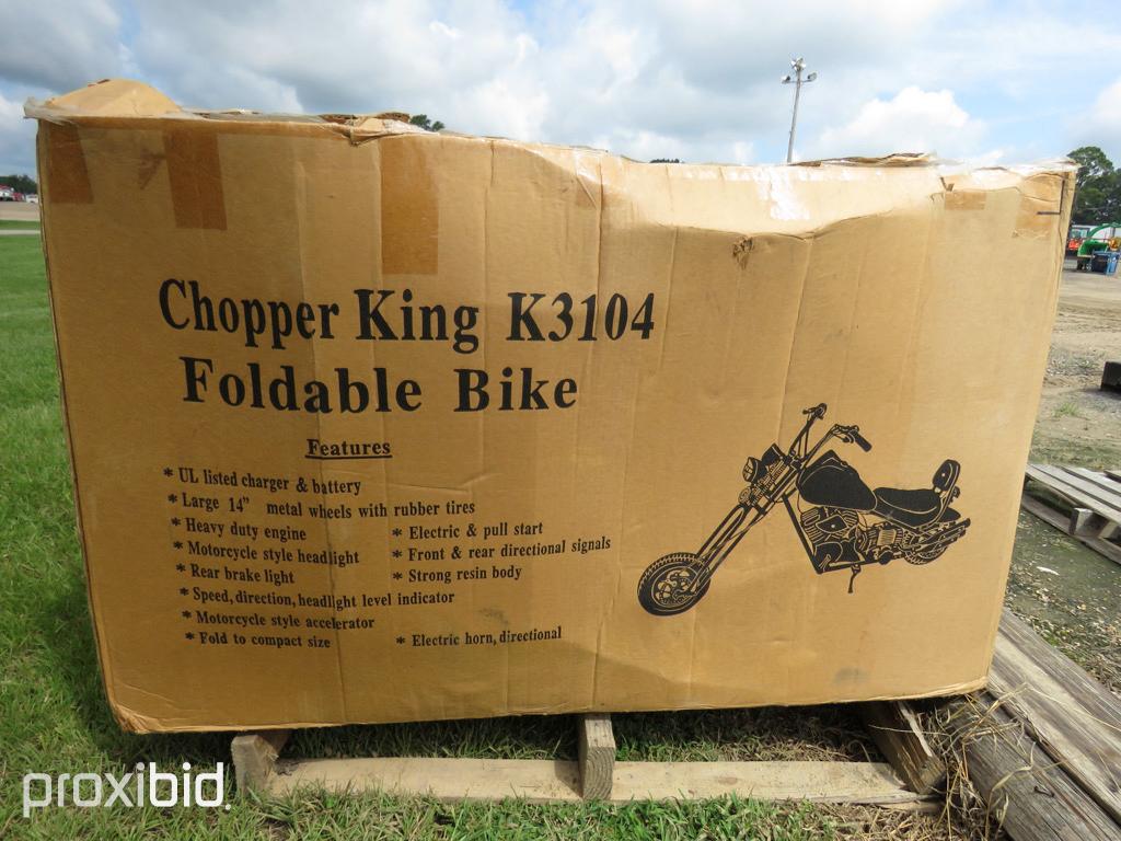 Chopper King K3104 Foldable Bike (No Title - $50 MS Trauma Care Fee Charged