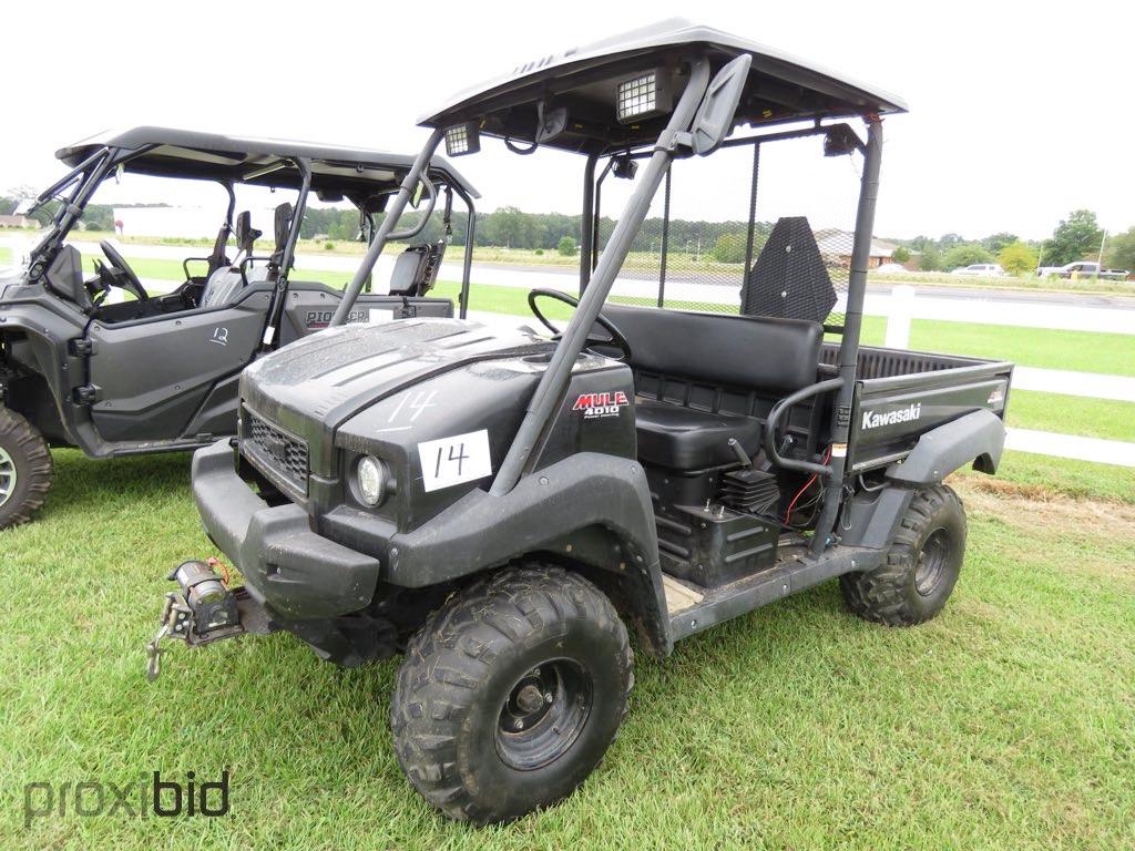 2011 Kawasaki 4010 Mule 4WD Utility Vehicle, s/n JK1AFCM12BB506003 (No Titl