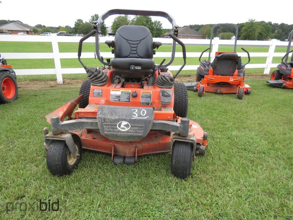 Kubota ZD21F60P Zero-turn Mower, s/n 43657: Diesel, 60" Cut, Meter Shows 94