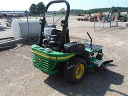 John Deere 757 Z-trak Zero-turn Mower, s/n TC0757B040109: 25hp JD V-Twin Ga