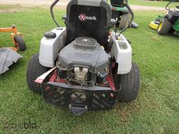 Exmark Zero-turn Mower, s/n 61696: 60" Deck, Meter Shows 172 hrs