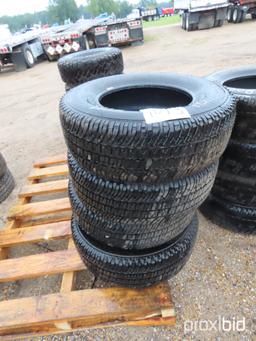 (4) Michelin LT265/70R17 Tires