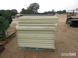 Pallet of Shelving w/ Wall Mounting Hardware: Heavy-duty