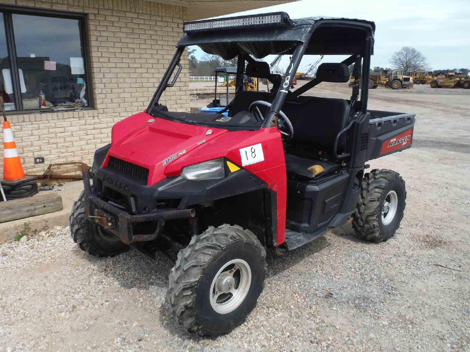 2015 Polaris Ranger 4WD Utility Vehicle, s/n 3NSRTA873FG876912 (No Title -