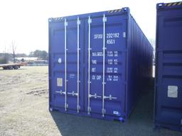 New 40' Shipping Container, s/n SFXU2021928