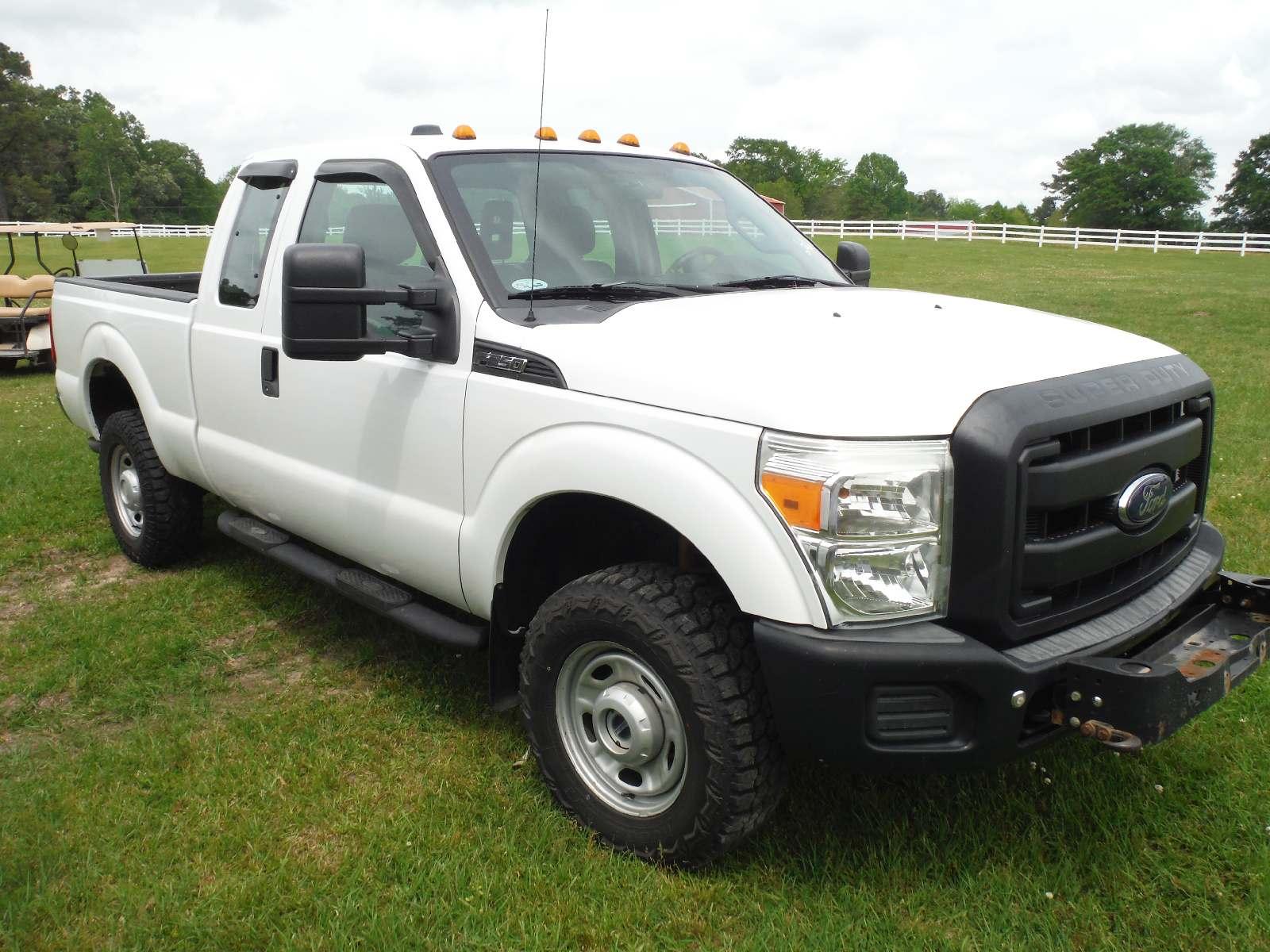 2012 Ford F250 4WD Pickup, s/n 1FT7X2B67CEC98934: Ext. Cab, Auto, Odometer