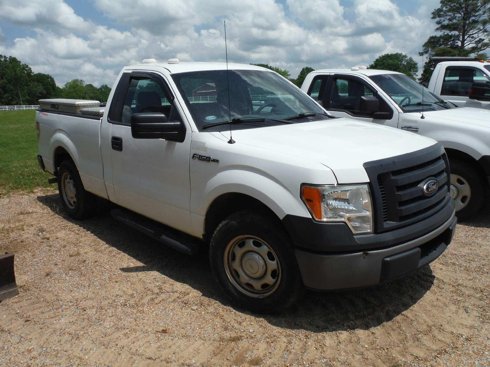 2012 Ford F150 Pickup, s/n 1FTMF1CM4CKD58361: Ext. Cab, Auto, Tool Box, Odo