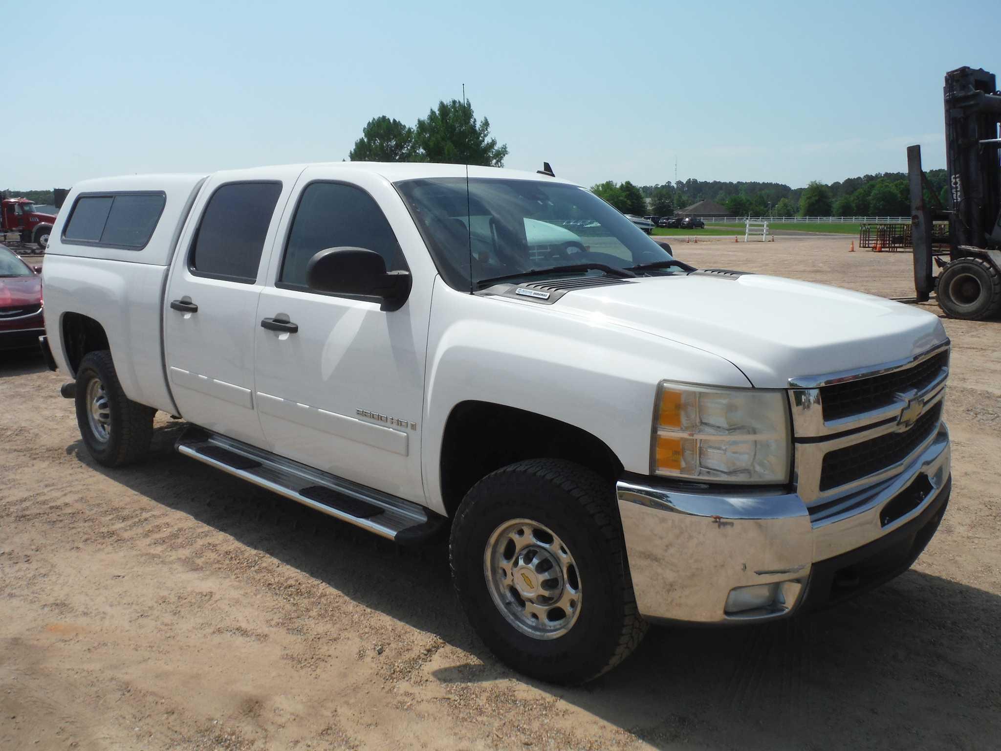 2007 Chevy Silverado 2500HD Pickup, s/n 1GCHC23607F532278: Crew Cab, Durama