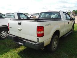 2006 Ford F150 4WD Pickup, s/n 1FTRX14W66NB26821: Ext. Cab, SWB, Auto, Fron