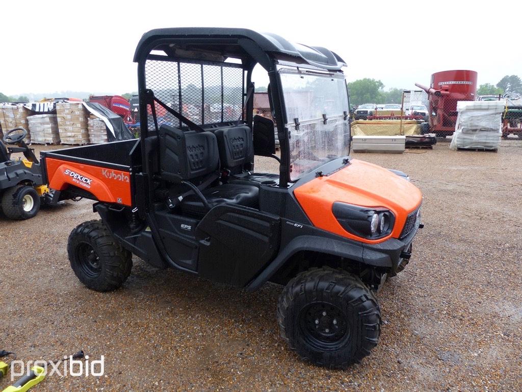 2021 Kubota RTV-XG850 4WD Utility Vehicle, s/n A5KH1PGNLMG026401 (No Title