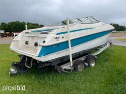 1995 Wellcraft Boat, s/n WELEGB11D495 w/ EZ Loader Trailer (No Title - Bill