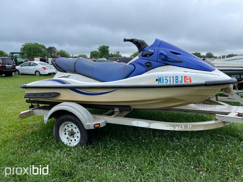 2003 Kawasaki STX900 Jet Ski, s/n KAW21062E303 (No Title - Bill of Sale Onl