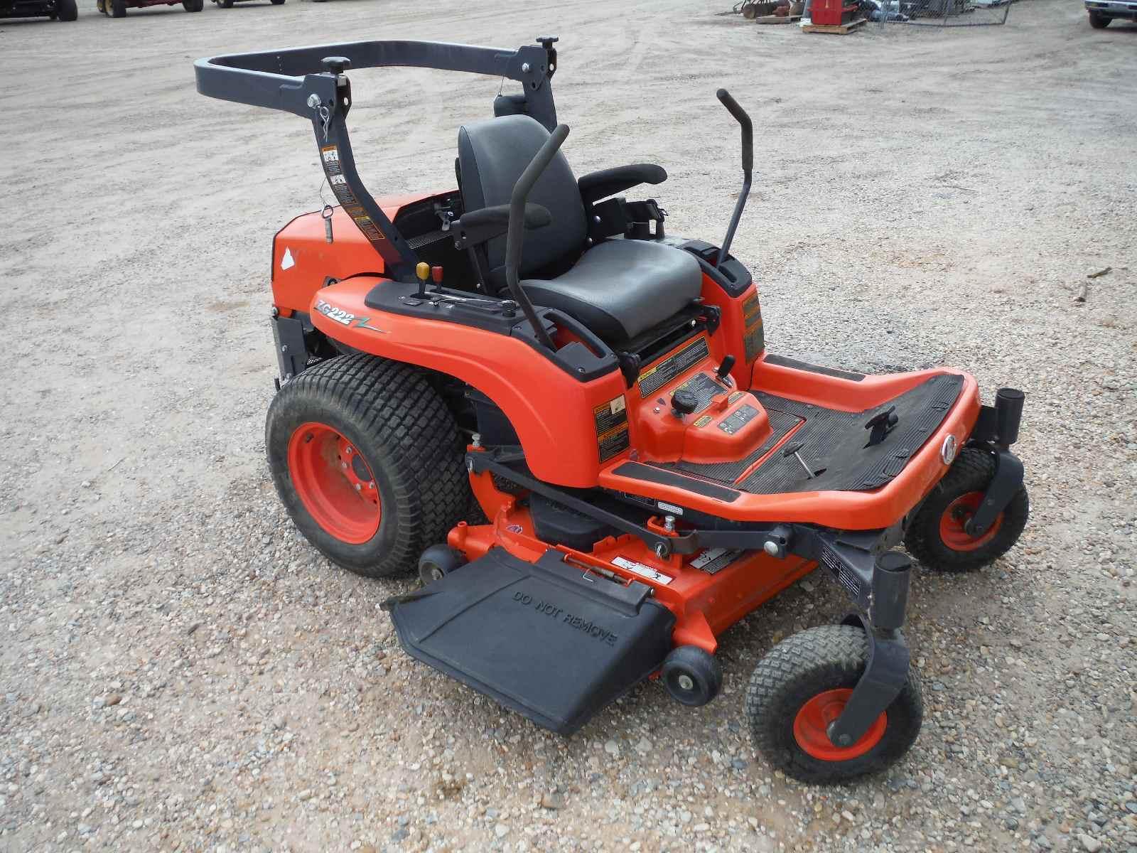 Kubota ZG222A Zero-turn Mower, s/n 57403: 48" Cut, Meter Shows 189 hrs