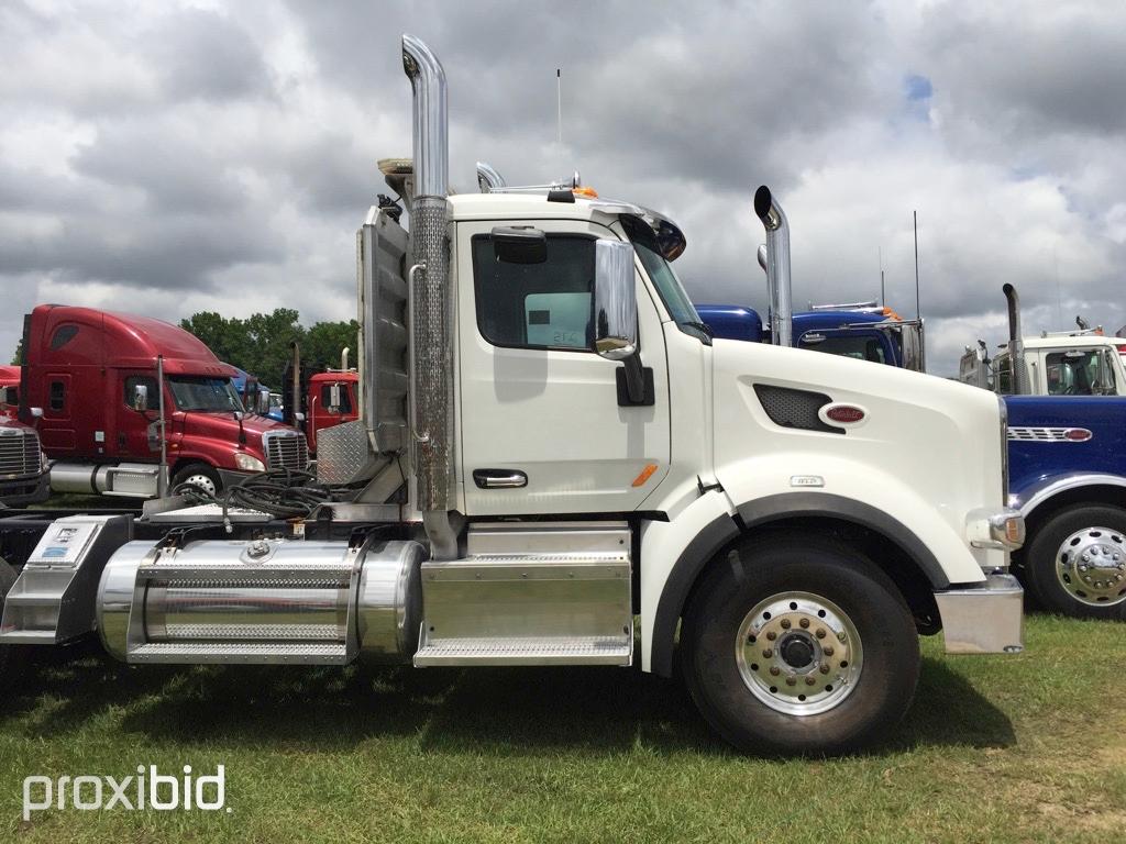 2016 Peterbilt 567 Truck Tractor, s/n 1XPCP4EX3GD324230: Tri-axle, Day Cab,