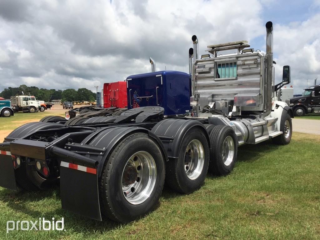 2016 Peterbilt 567 Truck Tractor, s/n 1XPCP4EX3GD324230: Tri-axle, Day Cab,