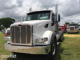 2016 Peterbilt 567 Truck Tractor, s/n 1XPCP4EX3GD324230: Tri-axle, Day Cab,