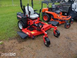 Gravely Zero-turn Mower, s/n 021725: Model 991201, Meter Shows 383 hrs