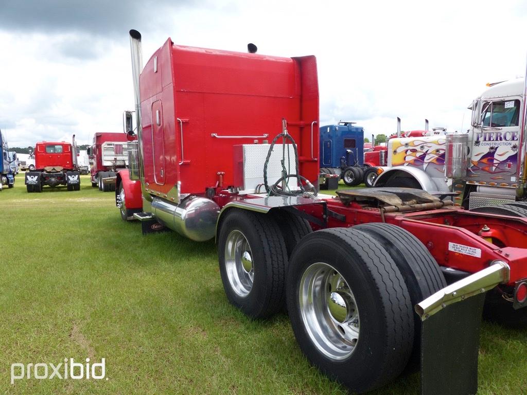 1996 Peterbilt 379 Truck Tractor, s/n 1XP5DB9X2TD416715: Ext. Hood, T/A, Sl