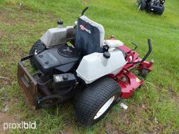 Exmark Zero-turn Mower, s/n 249254: Meter Shows 998 hrs