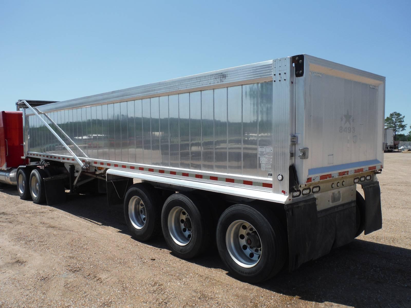 2013 Clement Dump Trailer, s/n 5C2BD34C6DM008493: 3-axle, Aluminum